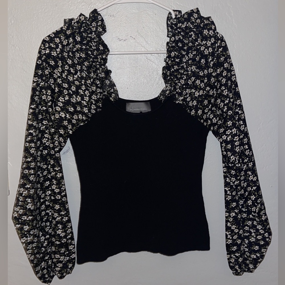 ANTHROPOLOGIE off the shoulder top